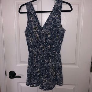Lush Floral Romper